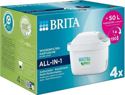 Produktbild von BRITA MAXTRA PRO ALL-IN-1 Wasserfilter (4 Stück)