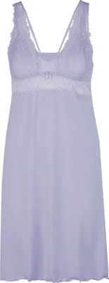 Produktbild von Nina von C. Negligè Hemdrock "Flower" 90cm 16421319 | Light Lavendel Größe: 42