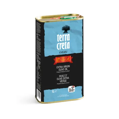 Produktbild von Terra Creta Estate Olivenöl 1l Extra Virgin Kaltgepresst