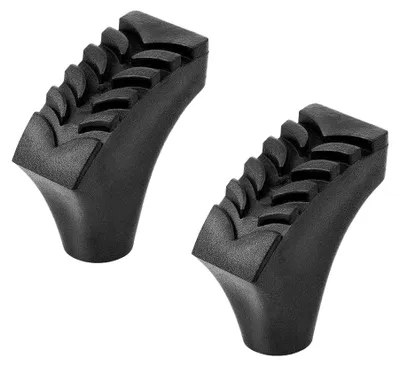 Productafbeelding van Spokey - "Callus" puntstukken voor wandelstokken (2 stuks) PP13227 (universele maat) (zwart)