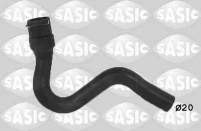 Produktbild von SASIC Kühlerschlauch Wasserschlauch für OPEL Corsa C Schrägheck (X01) 3406378