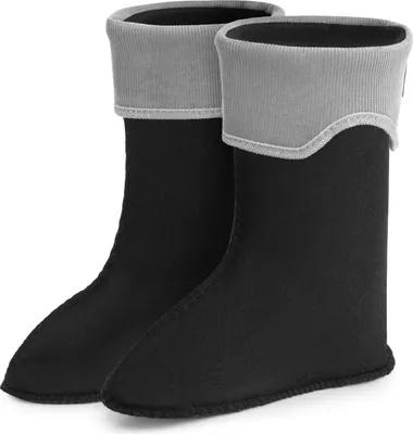 Produktbild von Ladeheid Kinder Mädchen Jungen Wärmende Stiefelsocken für Gummistiefel Innenschuh LA-861 (Grau, 22/23 EU)