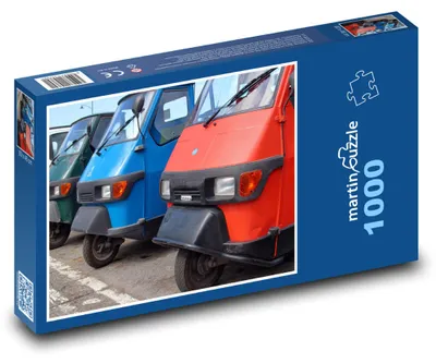 Obrázek produktu pro martinpuzzle - Puzzle 1000 - Tříkolka, motorka