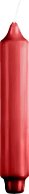 Produktbild von Stabkerzen mit Zapfenfuß Rot 170 x Ø 30 mm, 12 Stück