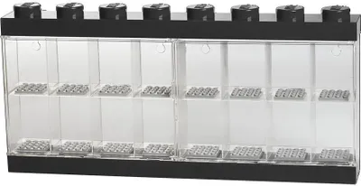 Produktbild von LEGO Minifiguren-Schaukasten DISPLAY CASE 16 schwarz