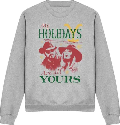 Obrázek produktu pro Yellowstone - "My Holidays Are All Yours" mikina pro muže/dámy uni - vánoční design TV11231 (XXL) (Sport Heide)