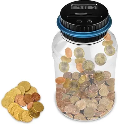 Image de Tirelire électronique de 18 litres avec écran LCD