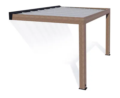 Produktbild von Palram - Canopia Helsinki 347 Terrassenüberdachung aus Holz
