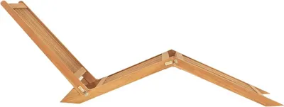 Produktbild von vidaXL Sonnenliege Massivholz Teak