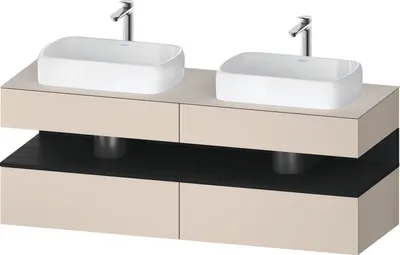 Produktbild von DURAVIT QA4779016830000 QAT KWTU WH Ek. 1600x550x600 Tp. Smt