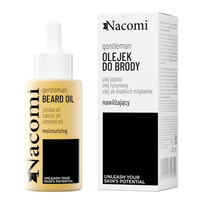 Immagine prodotto di Nacomi Gentleman Olio idratante per barba e barba, 40ml