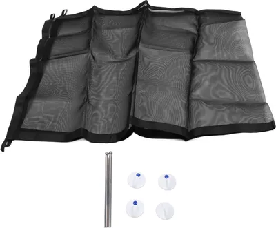 Produktbild von Pet Mesh Gate faltbare schützende multi funktionelle Katzenhundsicherheit für Treppentür schwarz