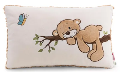 Produktbild von Nici Kissen Bär Finni 43 x 25 cm weiß/braun