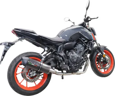Produktbild von GPR Komplettauspuff Furore Evo4 Poppy mit Katalysator für Yamaha MT-07