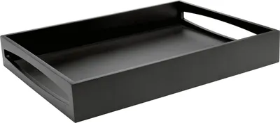 Immagine prodotto di Vassoio Leopold Vienna nero 300x400x60mm legno LV618000