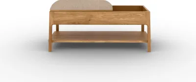 Productafbeelding van Byoak Bettbank TWIG, gemaakt van massief eikenhout, naturel geolied