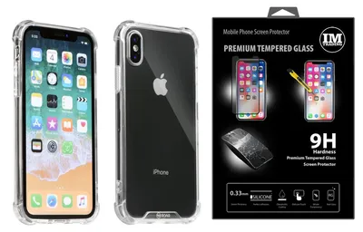 Produktbild von Panzerhülle + 9H Panzerfolie Echt Glas Schutzglas SchutzHülle Silikon Hülle Tasche Panzerschale Panzer in Transparent für Samsung Galaxy A20e (A202F)