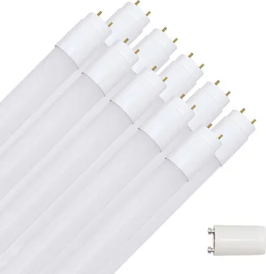Produktbild von 10 x LED Leuchtmittel T8 Röhre 45cm 8W = 15W G13 800lm 865 kaltweiß 6500K Tageslicht mit Starter