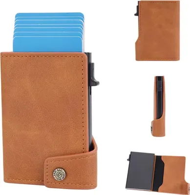 Produktbild von WALLET NO-36219 - Braune Herren Geldbörse KP36219