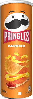 Zdjęcie produktu dla Pringles Chipsy Paprika 165g Ziemniaczane Paprykowe