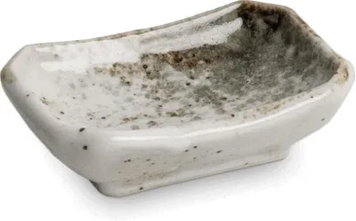 Imagen del producto de Recipiente de cerámica para salsas, 8,8 x 6,3 x 3 cm, compacto, ideal para salsas y aderezos