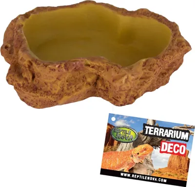 Image de Reptile Nova Bol pour terrarium pour eau et nourriture M 13x10x3,5cm