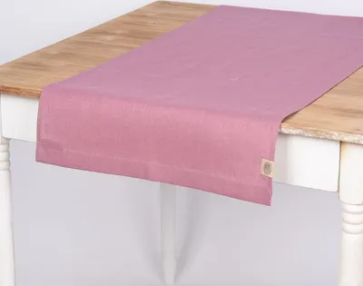 Produktbild von Tischläufer Erik aus 100% Leinen 1-lagig 47x150cm altrosa