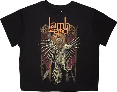 Obrázok produktu pre Lamb Of God Crow Black S Dámske Tričko