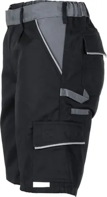 Produktbild von Planam Shorts Highline Gr. 2XL schwarz/schiefer/zink