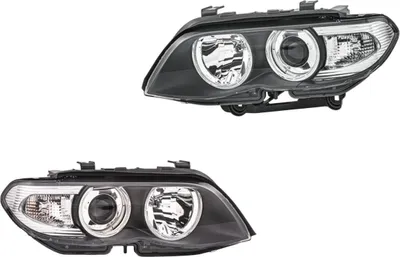 Obrázok produktu pre Sada hlavných svetlometov 12 V H10W D2S/H1 PY21W halogénové bi-xenónové HELLA pre BMW X5