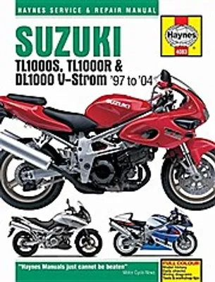 Image de Suzuki TL1000S/R & DL1000 V-Strom (97 - 04) Haynes Repair Manual