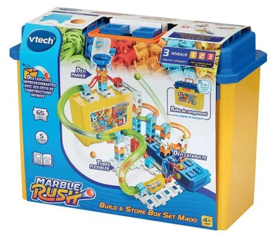 Image de Vtech Marble rush - build & store box set m400
