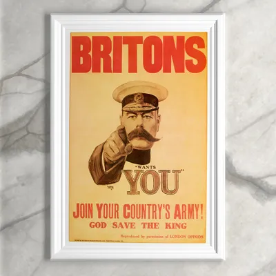 Produktbild von Poster -Armeekrieg Großbritannien - A2 (42 cm x 59,5 cm)