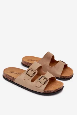 Produktbild von Leichte bequeme Herren Flip-Flops mit Schnallen Inblu MT000016 Marineblau 44