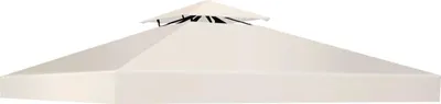 Produktbild von COSTWAY Pavilliondach Ersatzdach Pavillonplane Dachabzug Kaminabzug Dachplane fuer Pavillon 3x3M Beige