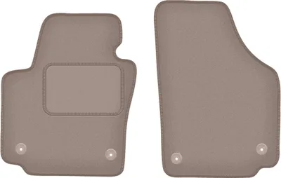 Immagine prodotto di Tappetini auto in velluto per minivan Seat Altea XL (08.2008-2015) - tappetini anteriori LUX beige (2 pezzi)