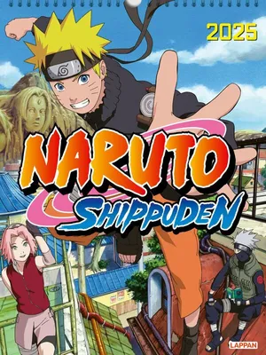 Produktbild von Naruto Shippuden Posterkalender 2025