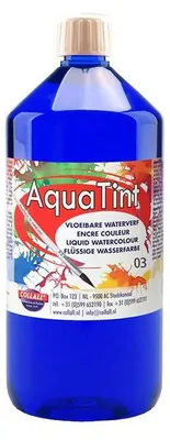 Immagine prodotto di Collall Acquerello Aqua Tinta Blu Scuro | 1000ml