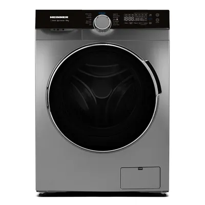 Produktbild von Heinner HWM-M1014IVKSA Waschmaschine 10 kg,  1400 U/min, , Touch-Bedienung, Silber