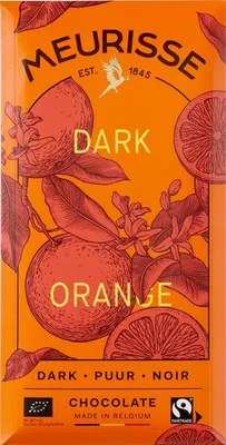 Produktbild von Meurisse Schokoladentafel Orange (100 g)