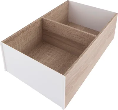 Produktbild von Blum Ambia-Line Frontauszugsrahmen Inneneinteilung 371x218x110mm Bardolino Eiche
