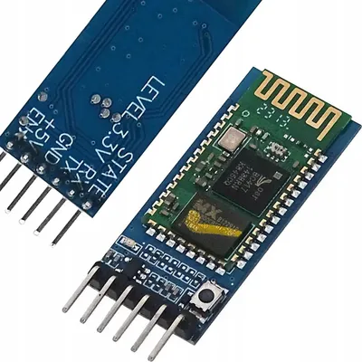 Immagine prodotto di Rosfix HC-05 – Modulo Bluetooth | Master/Slave, UART | Per Arduino, IoT, Robotica | 6 Pin, 37x16 mm | Clone BC417, 3,6-5 V