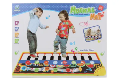 Produktbild von Spielteppich mit Musikinstrumenten