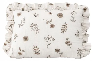 Obrázok produktu pre Fro-Tex Mušínová obliečka na vankúš 40x60 s volánom