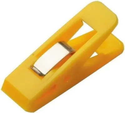 Produktbild von Briefklemmer Multi Clip Taifun 15x50mm VE=90 Stück gelb