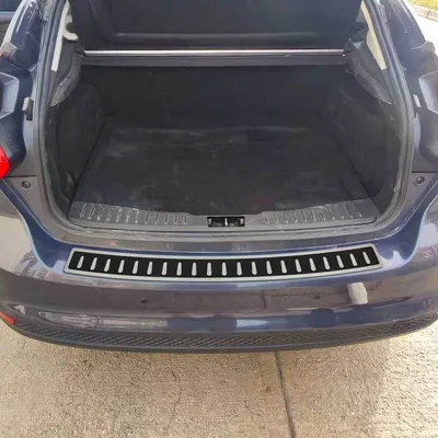 Image de Protection Seuil De Pare pour Ford Focus 3 2011-2018 5 Portes Folie De Carbone