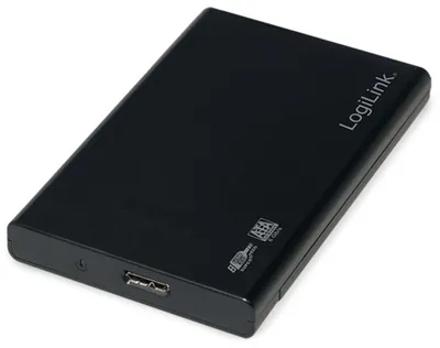 Zdjęcie produktu dla LogiLink UA0275, Obudowa HDD/SSD, 2.5", SATA, druga generacja szeregowej magistrali komputerowej (serial ATA II), Serial ATA III, 5 Gbit/s, Połączenie USB, Czarny
