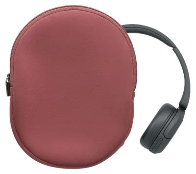Produktbild von kwmobile Neopren Kopfhörer Tasche für WH-CH520 / WH-CH510 / MDR-ZX110 - Kopfhörer Case - Hülle Reise Beutel für Headset Headphones - Weiche Over Ear