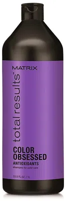 Productafbeelding van Matrix Total Results Color Obsessed, 1000 ml, Shampoo, Professioneel, Voor vrouwen, Geschikt voor gekleurd haar, Beschermt de kleur, Reinigend, Geeft glans