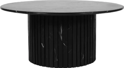 Produktbild von PTMD Couchtisch Neelim - 91x91x41 cm - Marmor - Schwarz